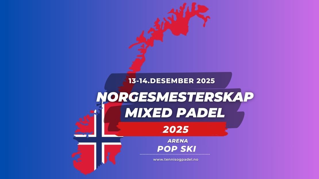 Norgesmesterskapet i padel mixed nærmer seg