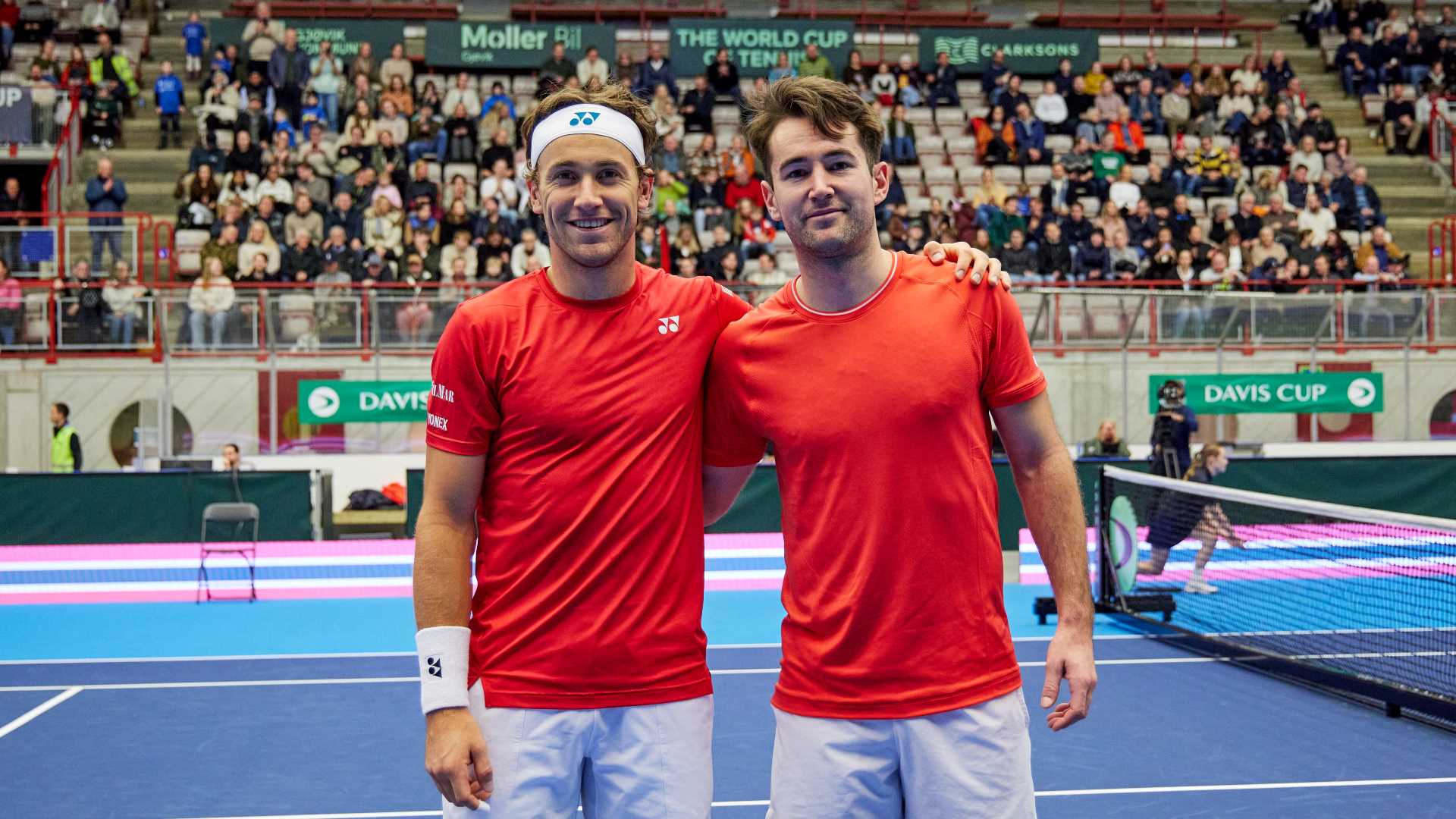 Norge - Portugal i Davis Cup