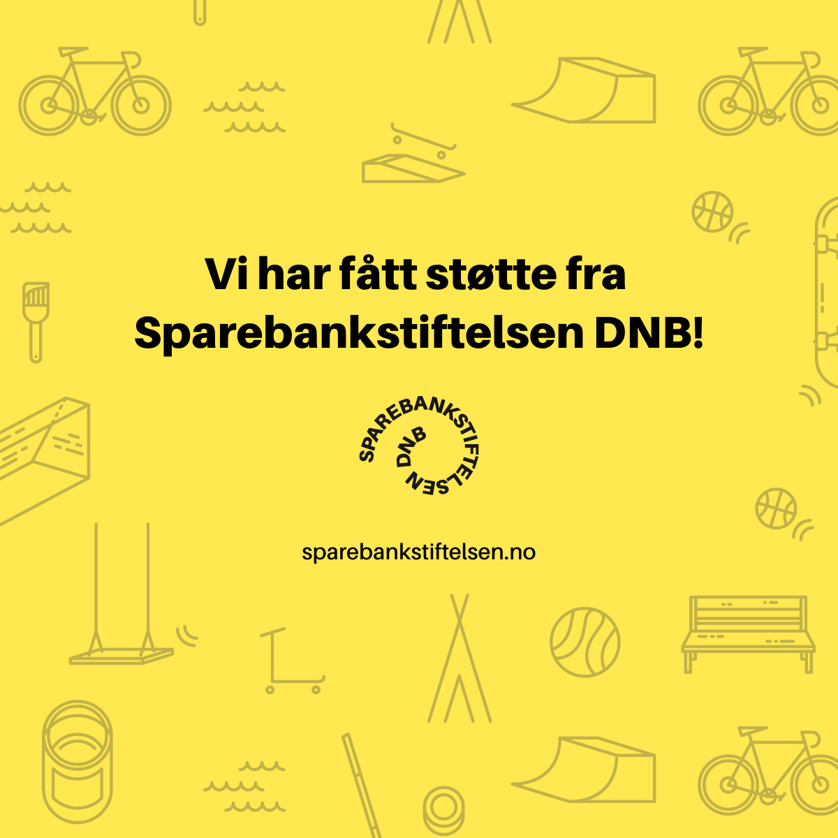 Tusen takk til Sparebankstiftelsen DNB