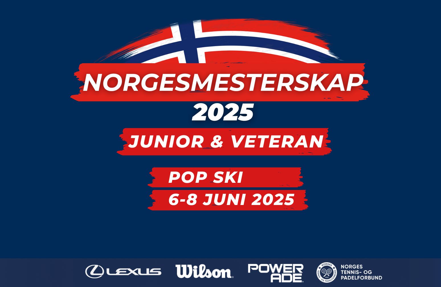 Norgesmesterskap i Padel 2025 - Junior & Veteran